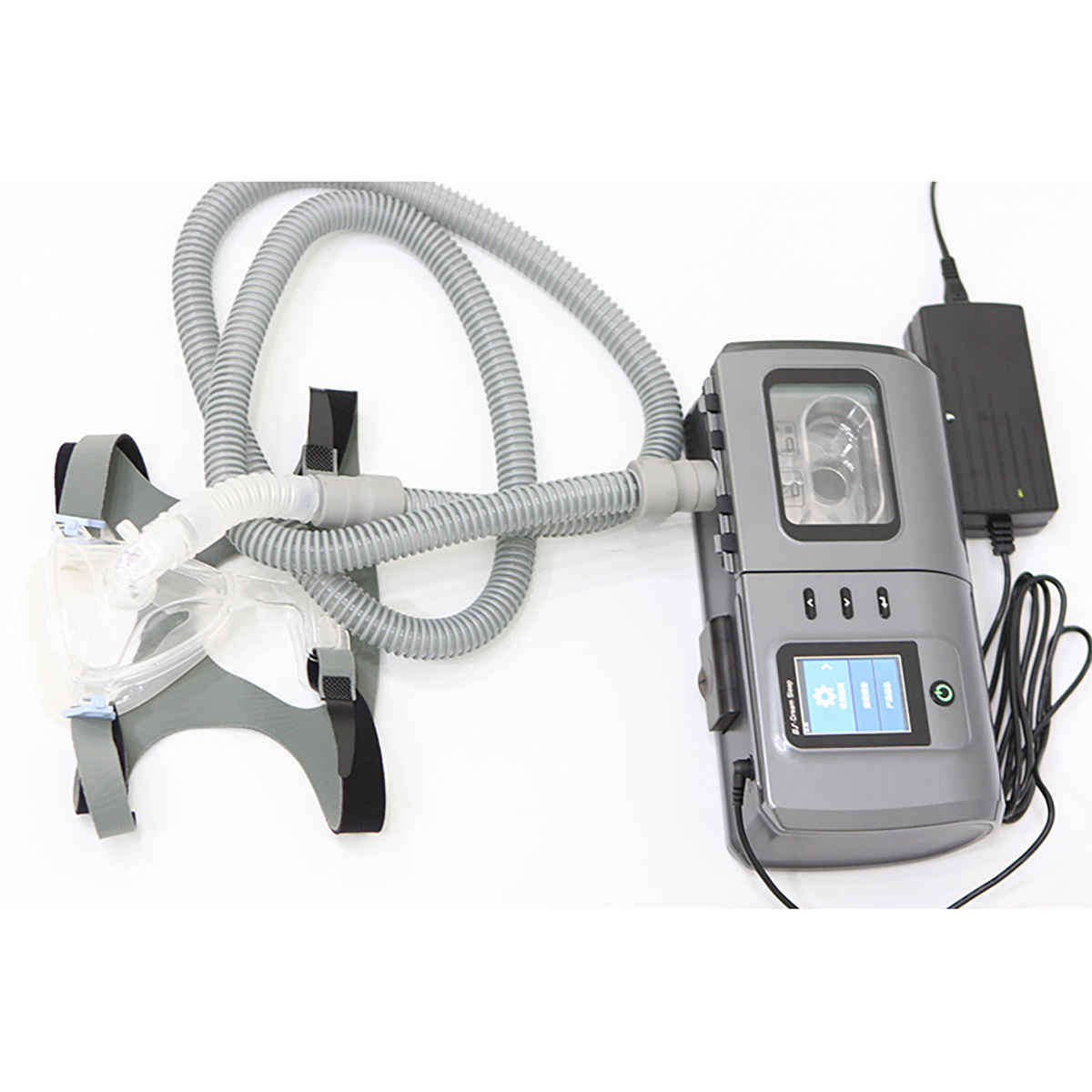 Portable Auto BIPAP CPAP Machine with 3.5 Inch Screen Series Humidifier for Home Care and Travel Sleep Apnea Monitor